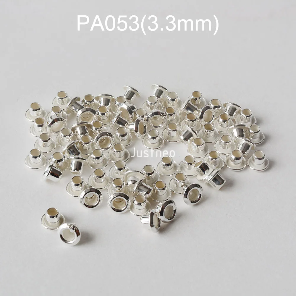 925 Sterling Silver Grommet Ey - Jewelry Making Rivets 评论和价格