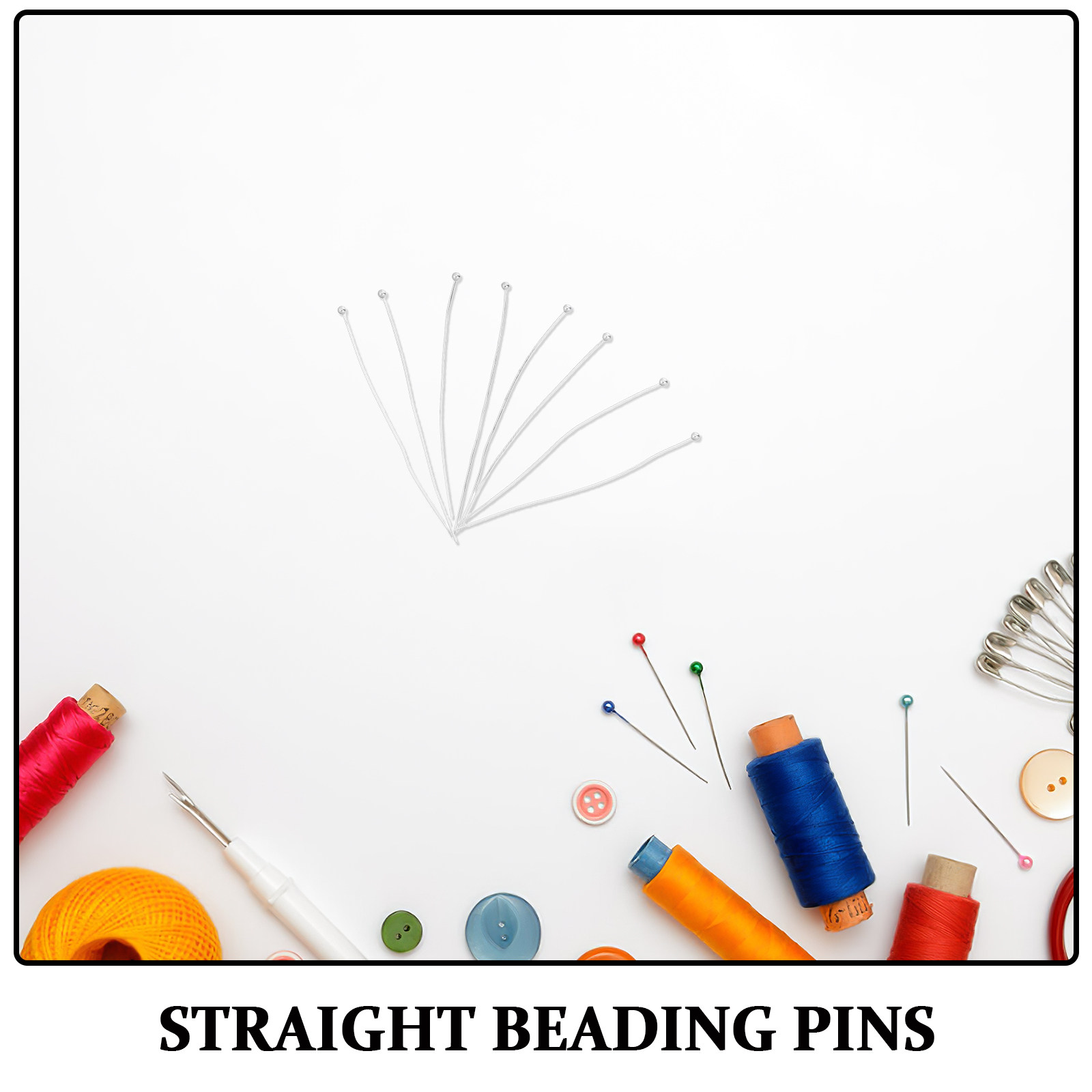200Pcs Flexible Metal Ball Hea - Jewelry Making Head Pins 评论和价格